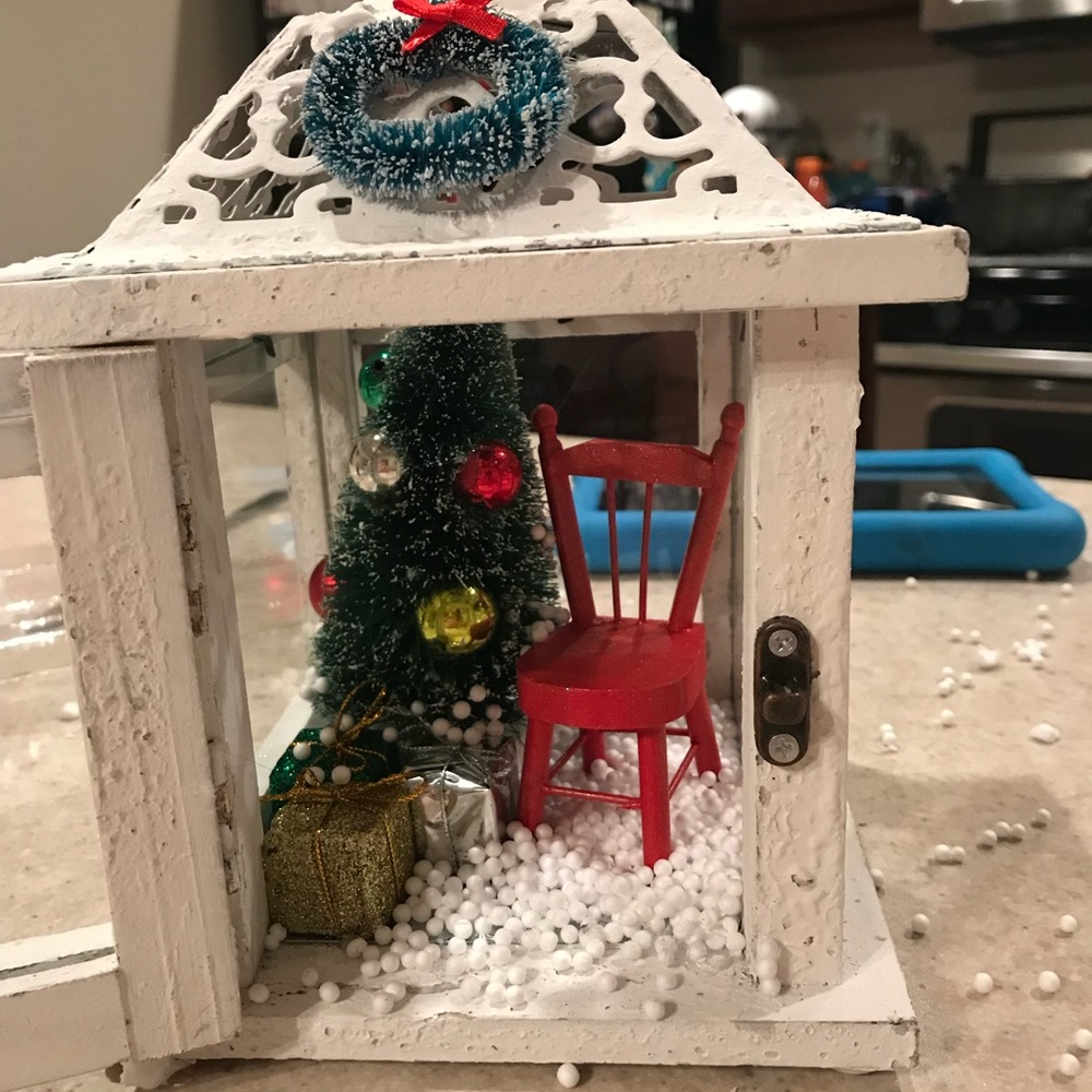 Christmas in Heaven lantern